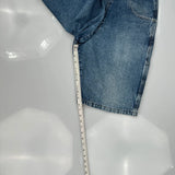 Wrangler Denim Shorts - 30W 9L Blue Cotton