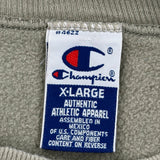 Champion Sweatshirt - XL Khaki Cotton