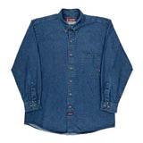 Dickies Denim Shirt - Large Blue Cotton