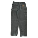 Carhartt Carpenter Trousers - 30W 30L Grey Cotton