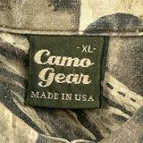Camo Gear Camo Shirt - XL Khaki Cotton