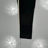 Terra Cargo Trousers - 32W 30L Black Cotton
