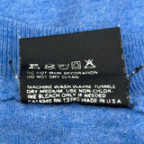 Grounds Crew Screen Stars Single Stitch T-Shirt - XL Blue Cotton Blend