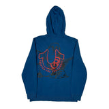 Fashion For The Senses True Religion Graphic Hoodie - XL Blue Cotton