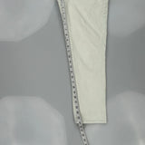 Made In Usa True Religion Jeans - 27W UK 6 White Cotton Blend