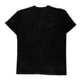 Fruit Of The Loom Single Stitch T-Shirt - Large Black Cotton