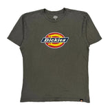 Dickies Graphic T-Shirt - Medium Gray Cotton