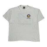 Racing Oneita Graphic T-Shirt - 2XL White Cotton