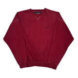 Chaps Ralph Lauren Sweatshirt - XL Red Cotton Blend
