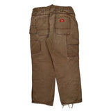 Dickies Carpenter Pants - 32W 28L Brown Cotton