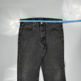 505 Levis Jeans - 34W 30L Grey Denim