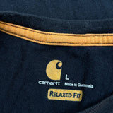 Carhartt T-Shirt - Large Black Cotton
