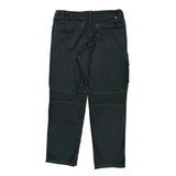 Cat Cargo Pants - 35W 30L Black Cotton Blend