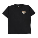 Boots On The Ground Bat Graphic T-Shirt - XL Black Cotton