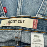 Levis 517 Boot Cut Jeans - 38W 29L Blue Cotton
