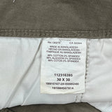 Wrangler Cargo Trousers - 30W 30L Brown Cotton