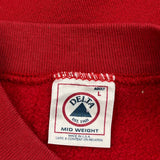 Delta College Sweatshirt - Large Red Cotton