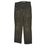 Carhartt Carpenter Trousers - 30W 30L Grey Cotton