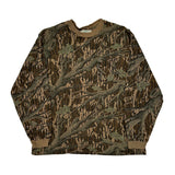 Made In USA Mossy Oak Long Sleeve T-Shirt - Large Camo Cotton