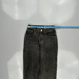 Levis Jeans - 24W UK 6 Grey Denim
