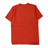 Spellout Champion T-Shirt - Large Red Cotton