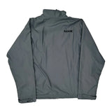 Nike Windbreaker - Large Grey Polyester