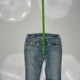 True Religion Skinny Jeans - 26W UK 4 Light Wash Cotton Blend