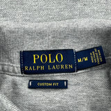 Polo By Ralph Lauren Polo Shirt - Medium Grey Cotton