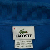 Lacoste Polo Shirt - XL Blue Cotton