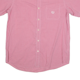 CHAPS Mens Shirt Red Check M