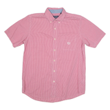 CHAPS Mens Shirt Red Check M