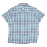 JACK WOLFSKIN Womens Shirt Blue Check XL