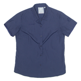 MAMMUT Utility Womens Shirt Blue Check XS