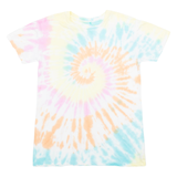 WONDER NATION Womens Tie Dye T-Shirt Orange L