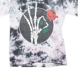 LAUNDER Womens Tie Dye T-Shirt Black S