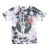 LAUNDER Womens Tie Dye T-Shirt Black S