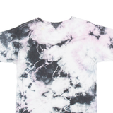 LAUNDER Womens Tie Dye T-Shirt Black S