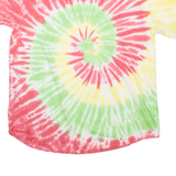 BLACK JACK Mens Tie Dye T-Shirt Green L
