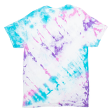 GILDAN Womens Tie Dye T-Shirt Purple M