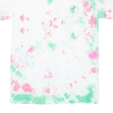 GILDAN Womens Tie Dye T-Shirt White M