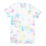 GILDAN Oversized Mens Tie Dye T-Shirt White S