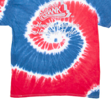 COLORTONE River City Bank Mens Tie Dye T-Shirt Red L