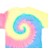 PORT & COMPANY Robert Haines Co. Mens Tie Dye T-Shirt Yellow L