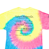 PORT & COMPANY Robert Haines Co. Mens Tie Dye T-Shirt Yellow L