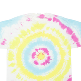 JERZEES Mens Tie Dye T-Shirt Yellow L