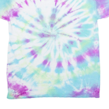 GILDAN Mens Tie Dye T-Shirt Blue M
