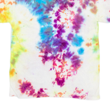 GILDAN Mens Tie Dye T-Shirt Yellow M