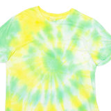 AMERICAN EAGLE Womens Tie Dye T-Shirt Green M