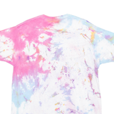 TULTEX Mens Tie Dye T-Shirt White L