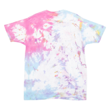 TULTEX Mens Tie Dye T-Shirt White L